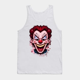 Graffiti Clown Tank Top